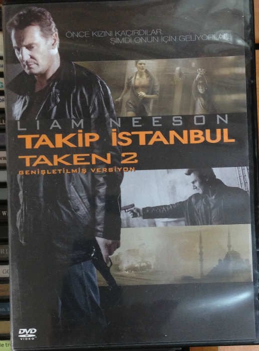 TAKİP İSTANBUL - TAKEN 2 - LIAM NEESON - DVD 2.EL