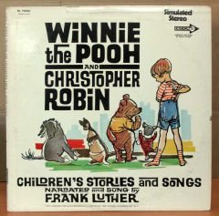 WINNIE THE POOH - STORIES AND SONGS LP 2.EL
