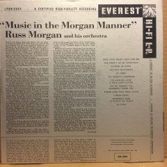 RUSS MORGAN AND HIS ORCHESTRA - MUSIC IN THE MORGAN LP 2.EL PLAK