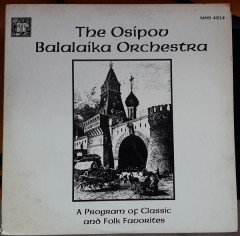THE OSIPOV BALALAIKA ORCHESTRA - A PROGRAM OF  CLASSIC AND FOLK FAVORITES - LP 2.EL