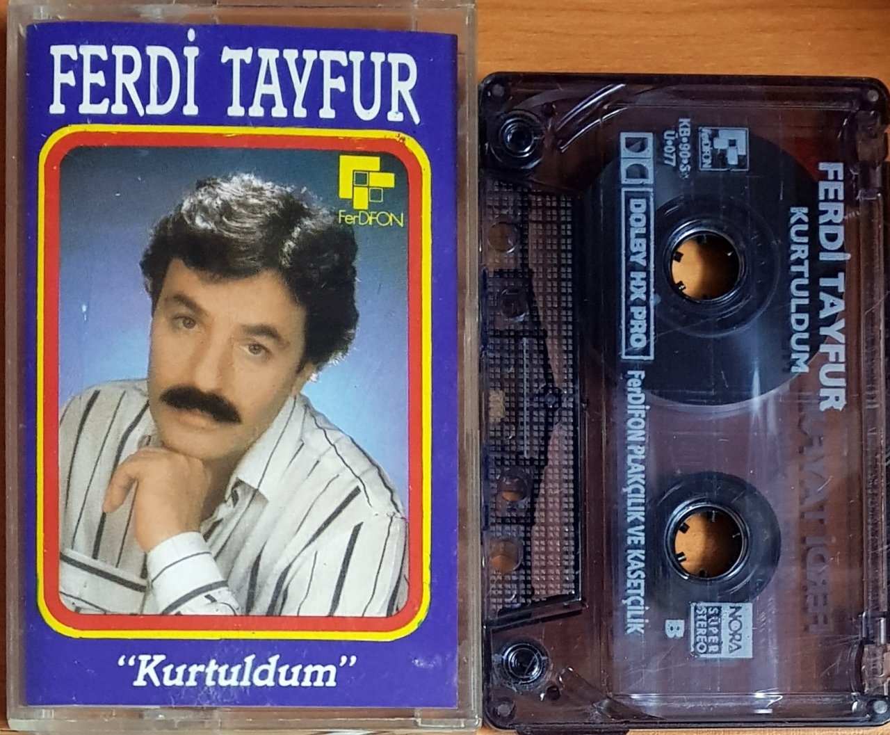 FERDİ TAYFUR - KURTULDUM (1990) FERDİFON KASET 2.EL