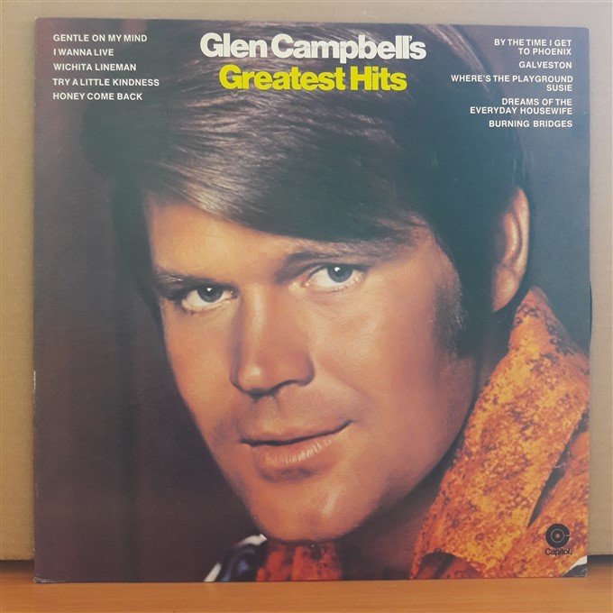 GLEN CAMPBELL - GREATEST HITS - LP 2.EL PLAK