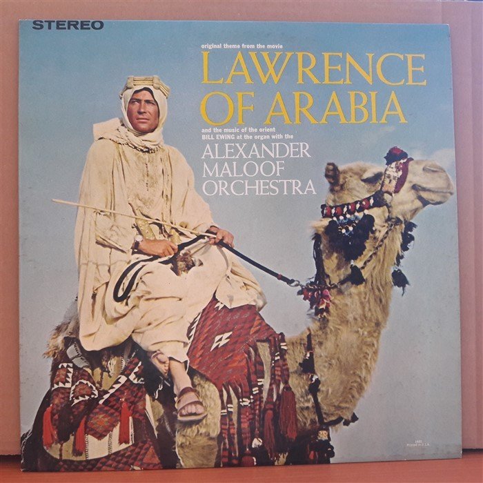 LAWRENCE OF ARABIA - ALEXANDER MALOOF ORCHESTRA - LP 2.EL PLAK
