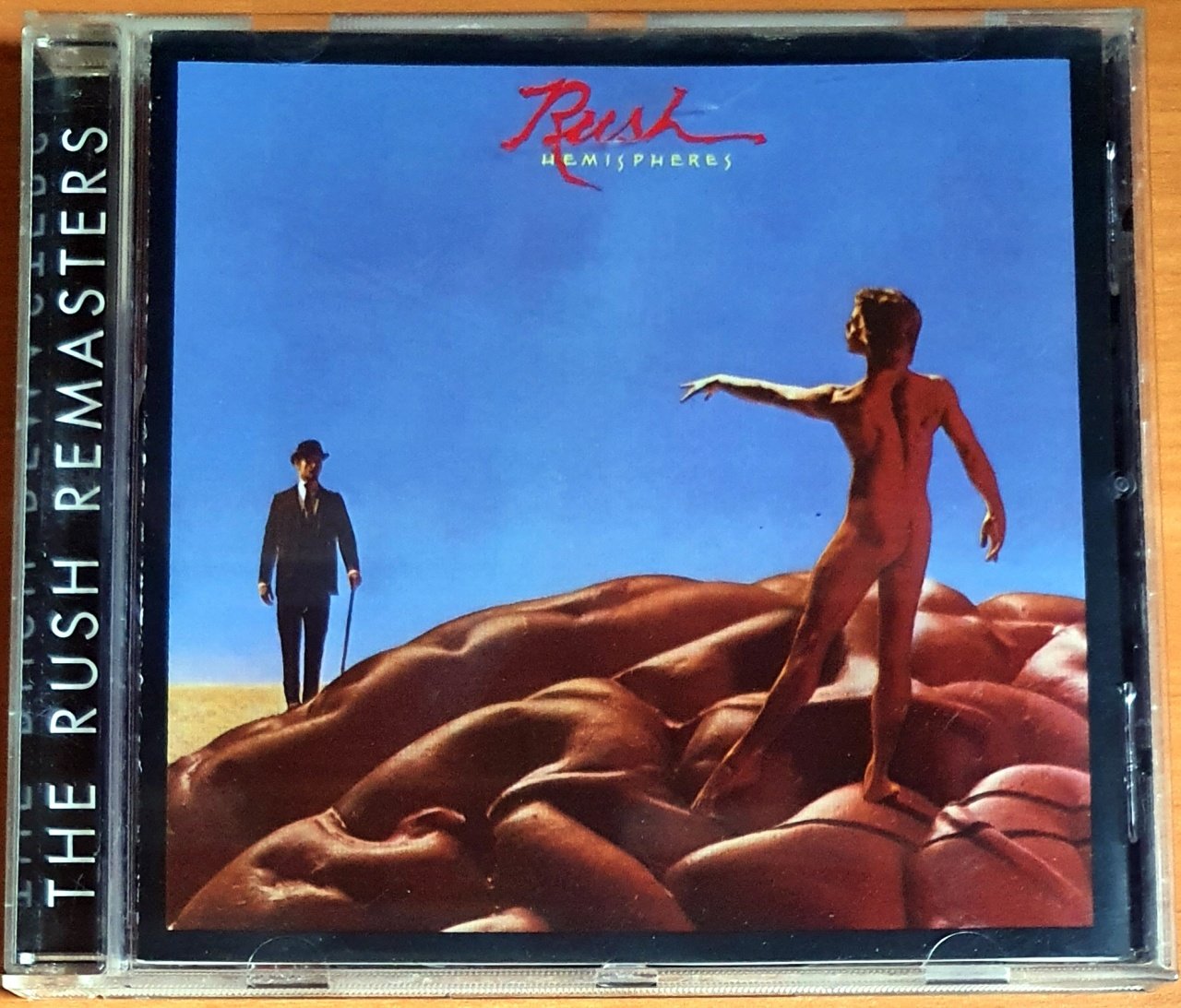RUSH - HEMISPHERES (1978) - CD REMASTERED REISSUE 2.EL