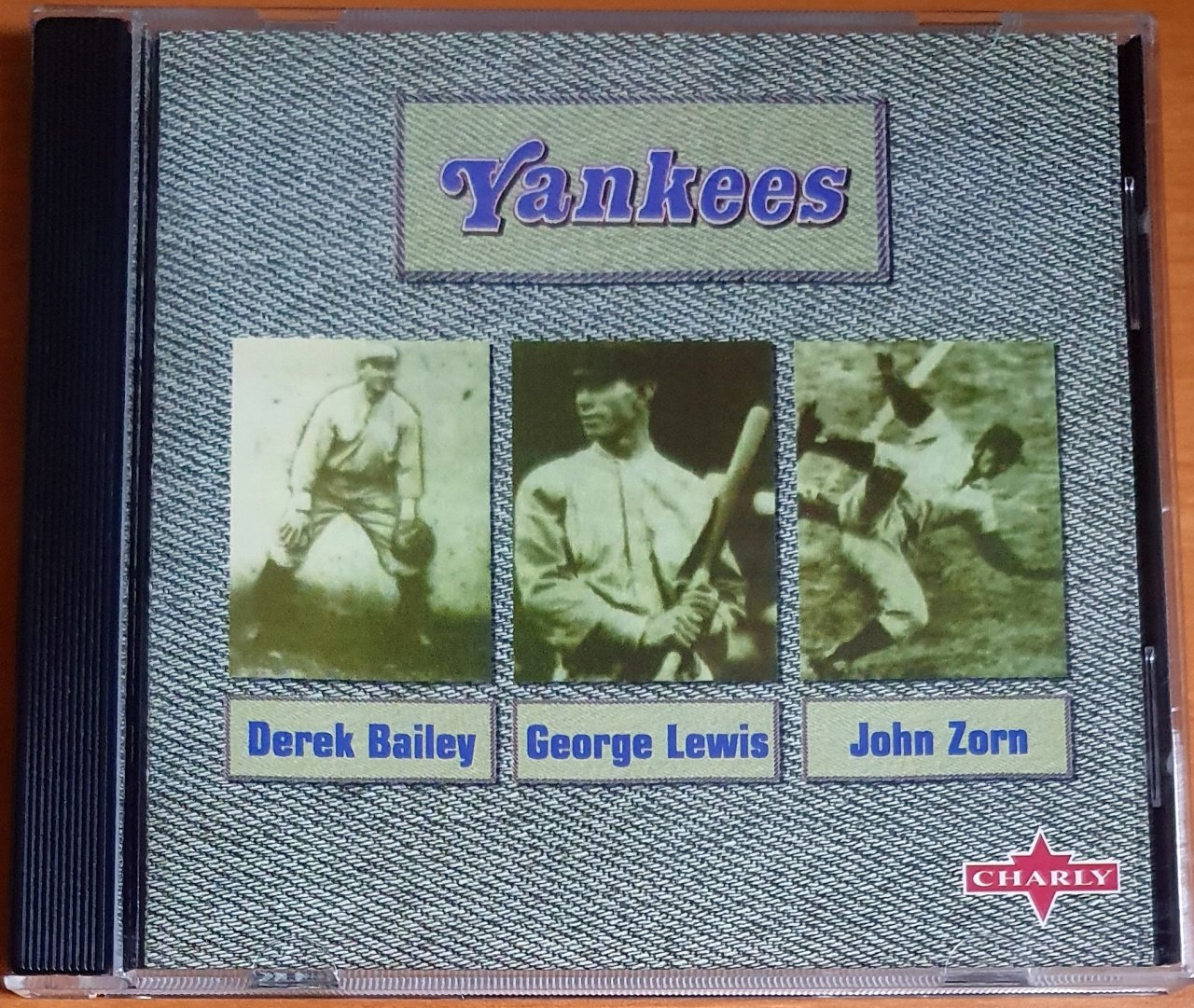 DEREK BAILEY, GEORGE LEWIS, JOHN ZORN - YANKEES (1983) - CD 1998 REISSUE 2.EL