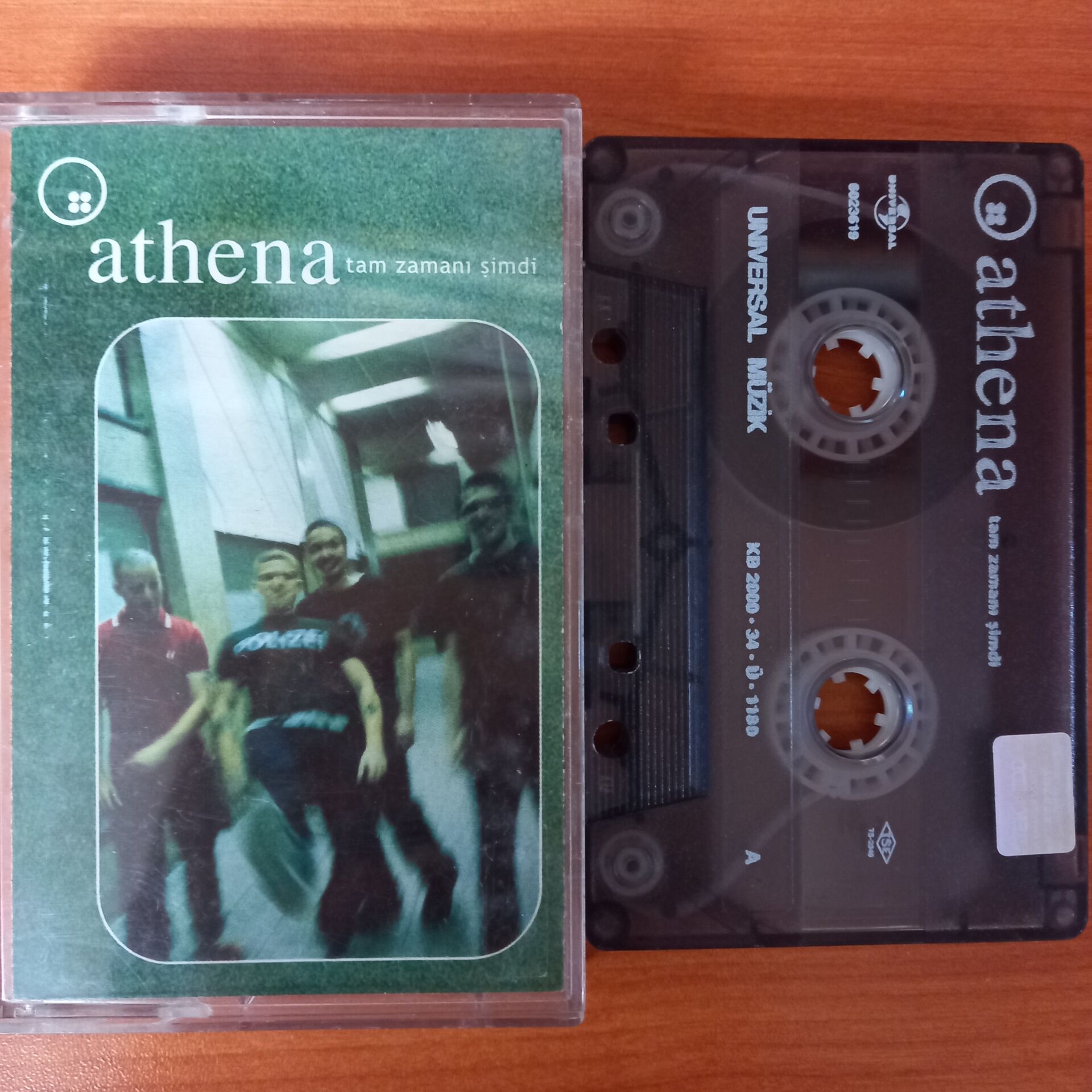 ATHENA - TAM ZAMANI ŞİMDİ (2000) - KASET 2.EL