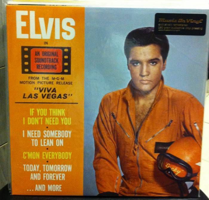 ELVIS PRESLEY - VIVA LAS VEGAS LP SIFIR 180 GRAM