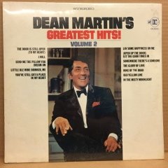 DEAN MARTIN GREATEST HITS VOLUME 2 - DÖNEM BASKISI SIFIR PLAK