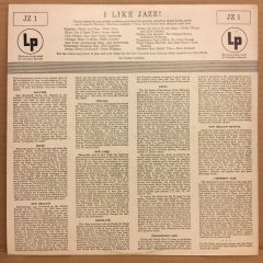 I LIKE JAZZ NEW ORLEANS RAGTIME 2.EL PLAK