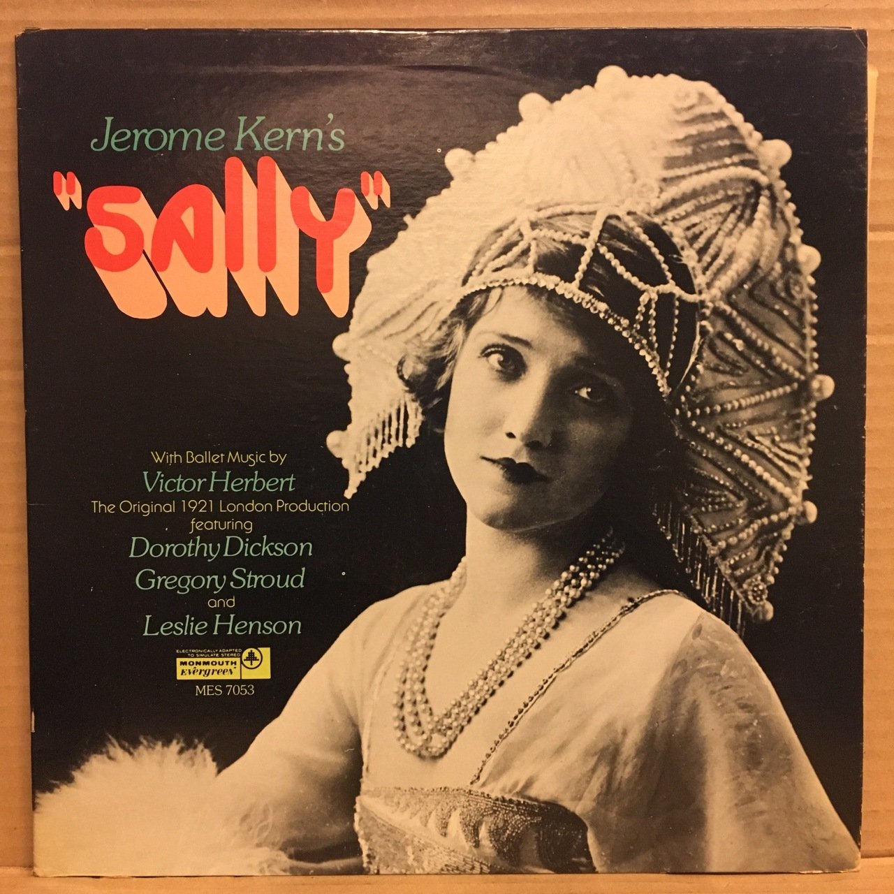 SALLY (MUSICAL / 1921 RECORDINGS) - DOROTHY DICKSON / MUSIC BY JEROME KERN VIKTOR HERBERT - LP 2.EL PLAK