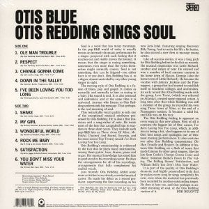OTIS REDDING – OTIS BLUE / OTIS REDDING SINGS SOUL (1965) - LP 2012 EDITION BLUE VINYL SIFIR