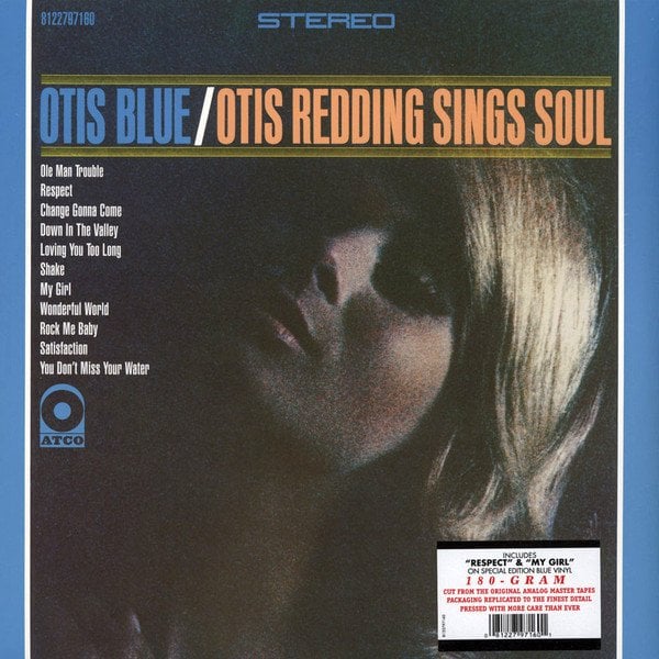 OTIS REDDING – OTIS BLUE / OTIS REDDING SINGS SOUL (1965) - LP 2012 EDITION BLUE VINYL SIFIR