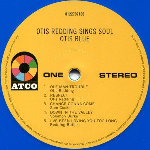 OTIS REDDING – OTIS BLUE / OTIS REDDING SINGS SOUL (1965) - LP 2012 EDITION BLUE VINYL SIFIR