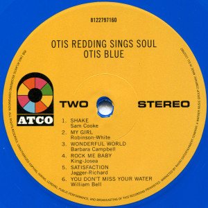 OTIS REDDING – OTIS BLUE / OTIS REDDING SINGS SOUL (1965) - LP 2012 EDITION BLUE VINYL SIFIR