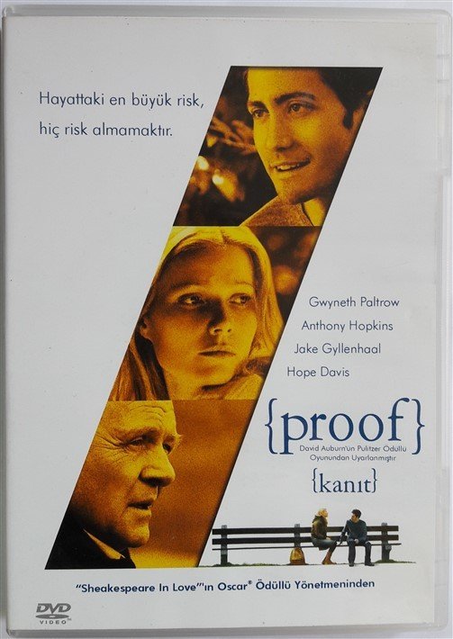 KANIT - PROOF - GWYNETH PALTROW - ANTHONY HOPKINS - JAKE GYLLENHAAL - DVD 2.EL