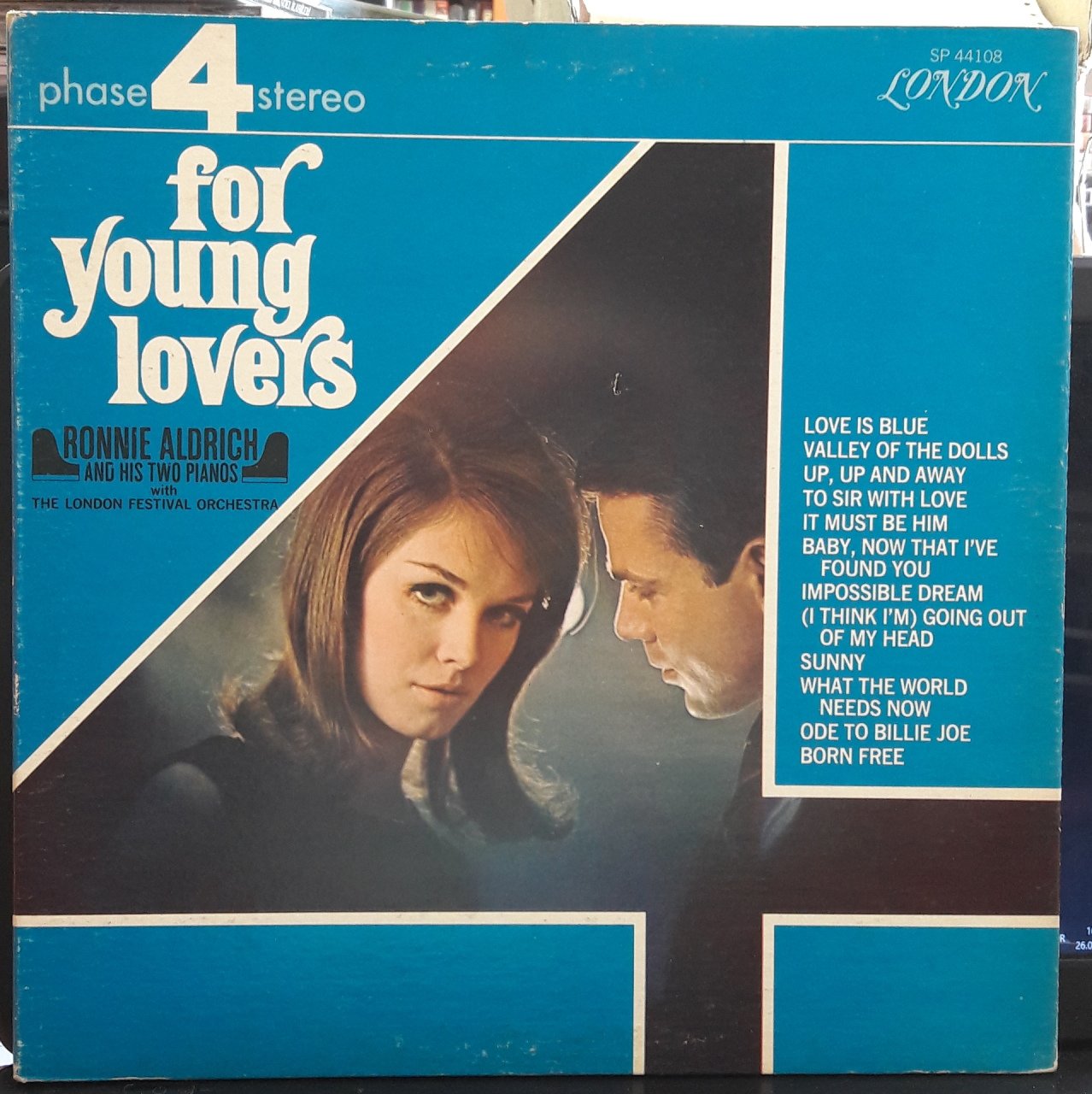 FOR YOUNG LOVERS - RONNIE ALDRICH - PLAK 2.EL LONDON PHASE 4 STEREO