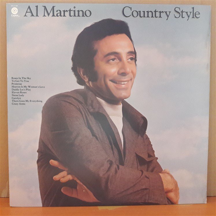 AL MARTINO - COUNTRY STYLE (1973) - LP PLAK 2.EL