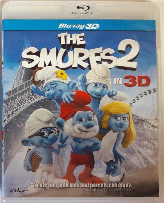 THE SMURFS 2 3D - ŞİRİNLER 2 - 3DBLU-RAY 2.EL