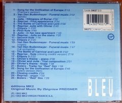 TRIOS COULEURS BLUE SOUNDTRACK / ZBIGNIEW PREISNER (1993) - CD 2.EL