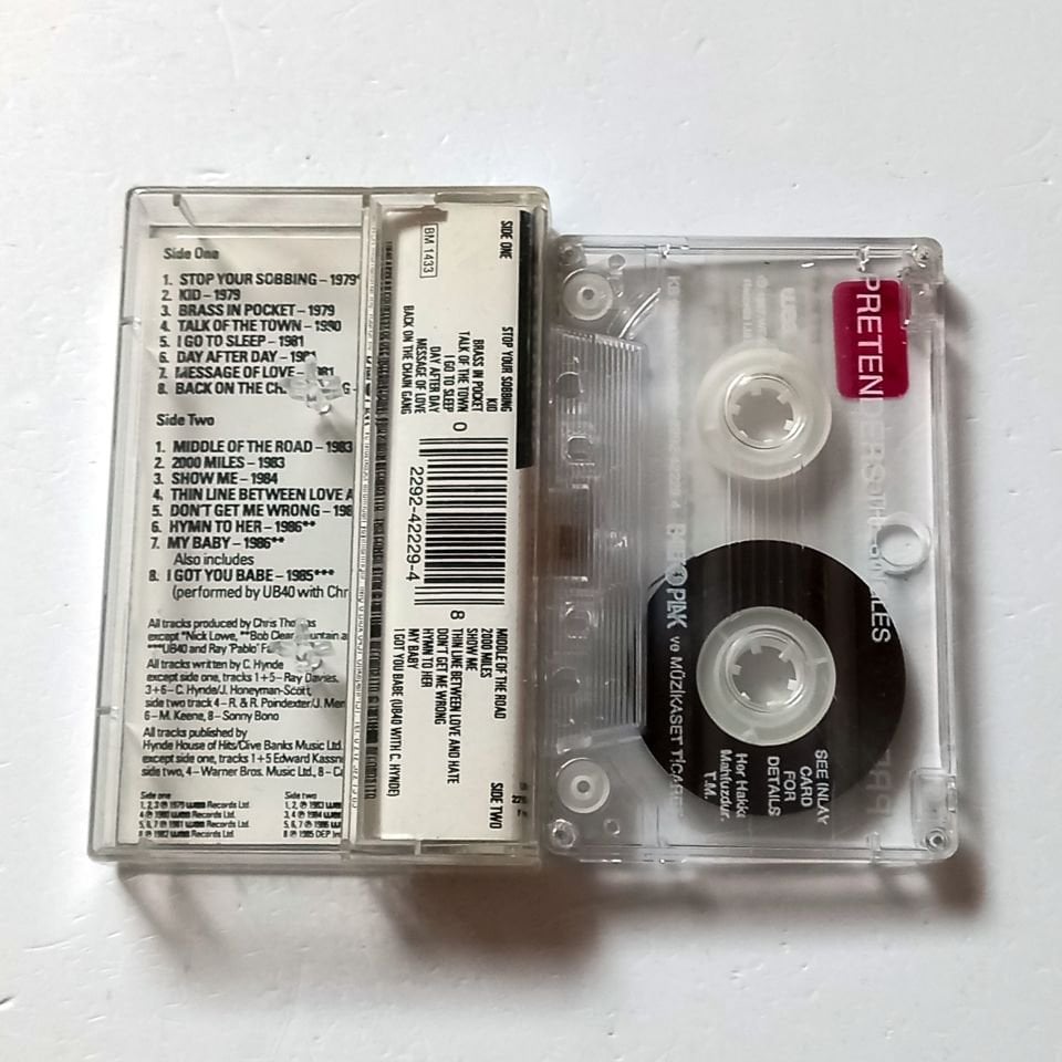 PRETENDERS – THE SINGLES (1987) - KASET 2.EL