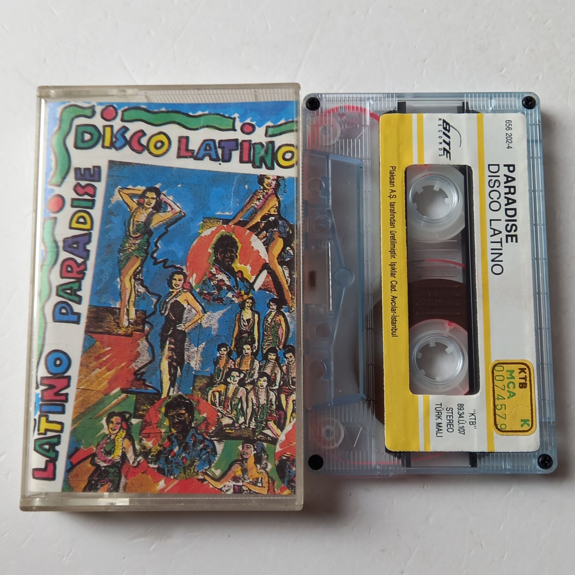 PARADISE – DISCO LATINO / THE LADY OF LIMBO (1988) - KASET 2.EL