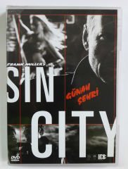 SIN CITY - GÜNAH ŞEHRİ - BRUCE WILLIS - JESICA ALBA - BENICIO DEL TORO - FRANK MILLER - DVD 2.EL