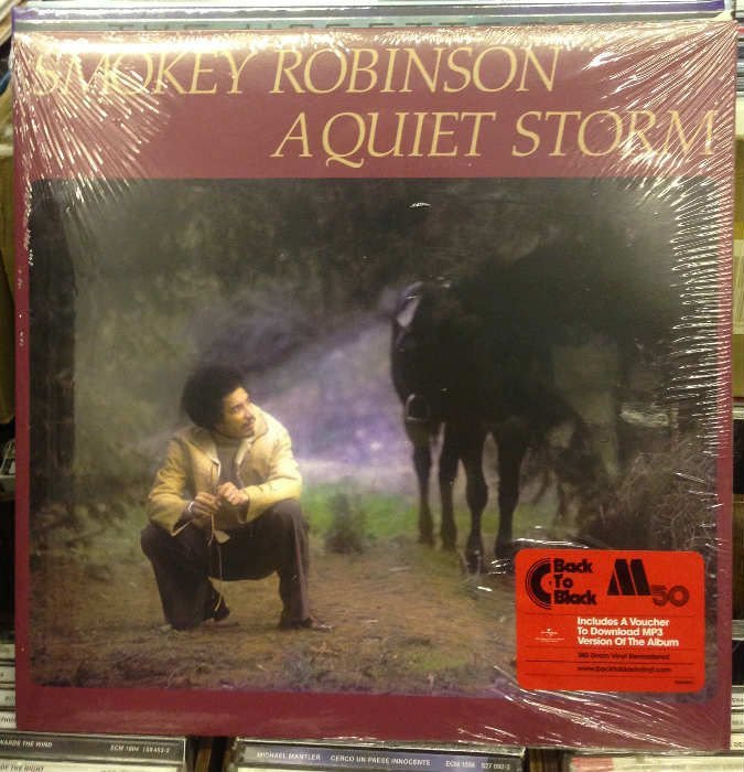 SMOKEY ROBINSON - A QUIET STORM LP SIFIR