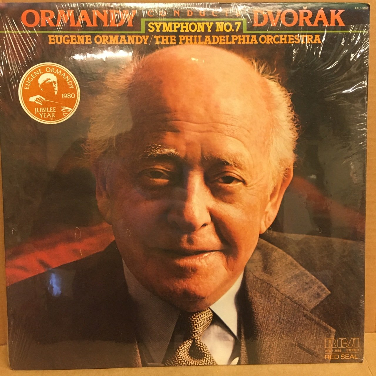 DVOARK SYMPHONY NO. 7 EUGENE ORMANDY 1980 SIFIR PLAK
