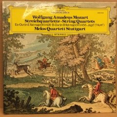 MOZART STRING QUARTETS MELOS QUARTETT STUTTGART DG 1977 2.EL PLAK