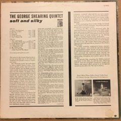 GEORGE SHEARING QUINTET - SOFT AND SILKY 1962 2.EL PLAK