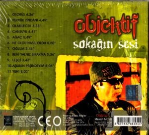 OBJEKTİF - SOKAĞIN SESİ (2007) DIGIPAK CD SIFIR