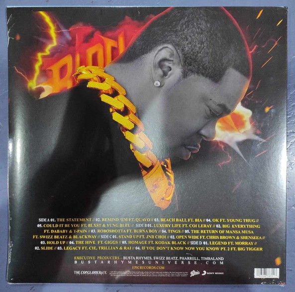 BUSTA RHYMES - BLOCKBUSTA (2023) - 2LP SIFIR PLAK