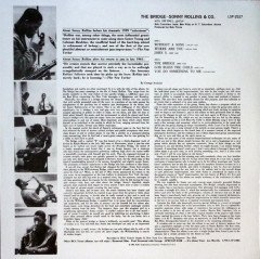 SONNY ROLLINS - THE BRIDGE (1962) - LP 2015 EDITION SIFIR PLAK