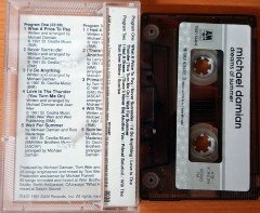 MICHAEL DAMIAN - DREAMS OF SUMMER (1991) TOPKAPI CASSETTE MADE IN TURKEY ''USED'' PAPER LABEL