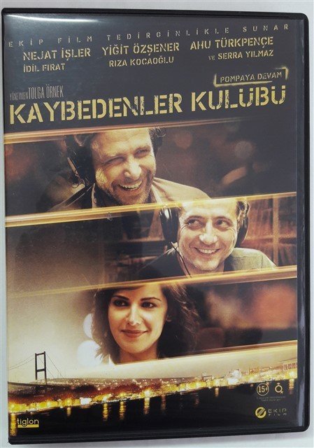 KAYBEDENLER KULÜBÜ - NEJAT İŞLER - YİĞİT ÖZŞENER - TOLGA ÖRNEK - DVD 2.EL