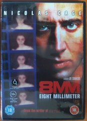 8MM EIGHT MILLIMETER - NICOLAS CAGE - JOEL SCHUMACHER - DVD 2.EL