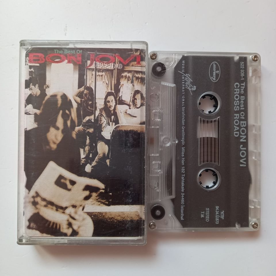 BON JOVI - CROSS ROAD / THE BEST OF BON JOVI (1994) - KASET 2.EL