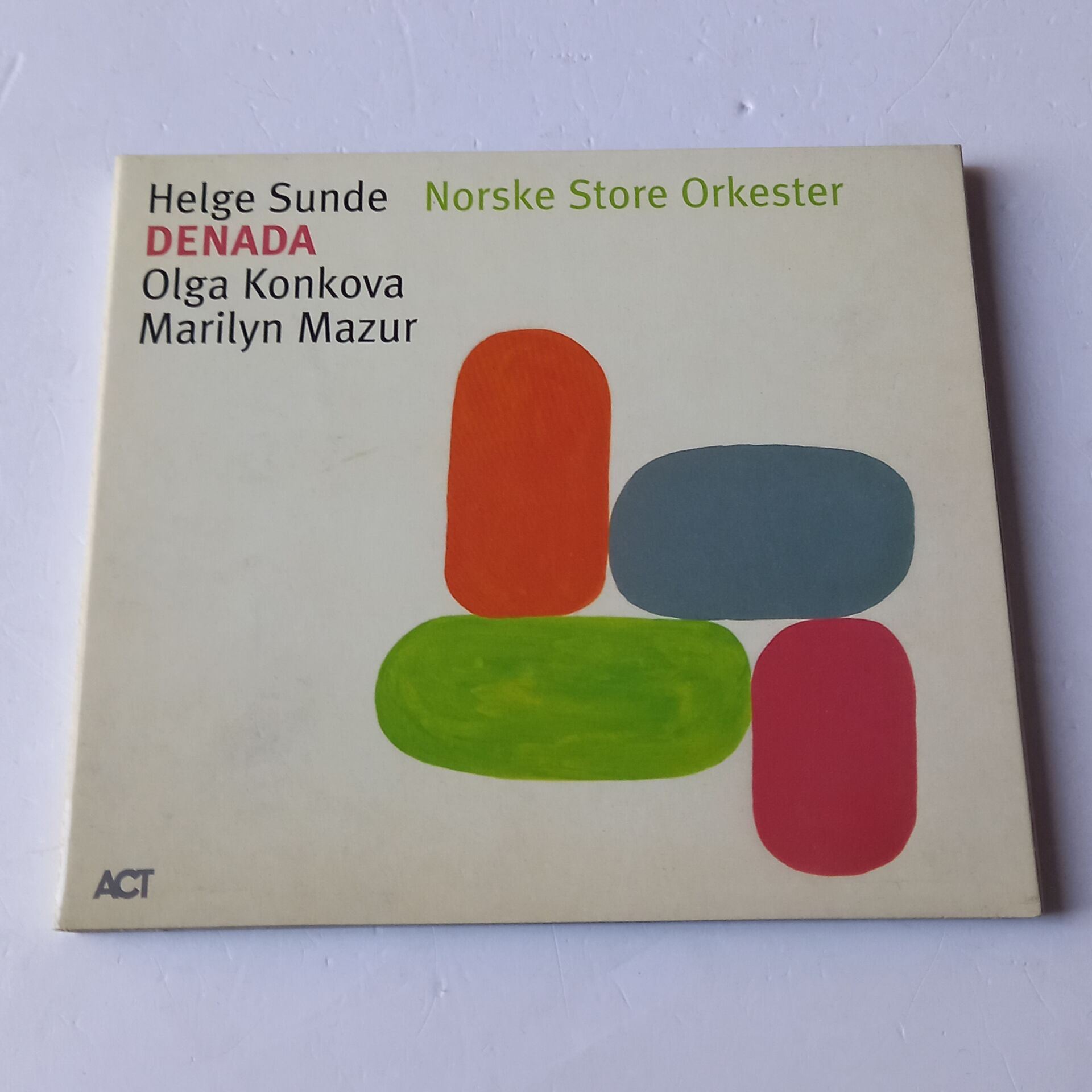 HELGE SUNDE, NORSKE STORE ORKESTER - DENADA (2006) - SACD CD DIGIPAK 2.EL
