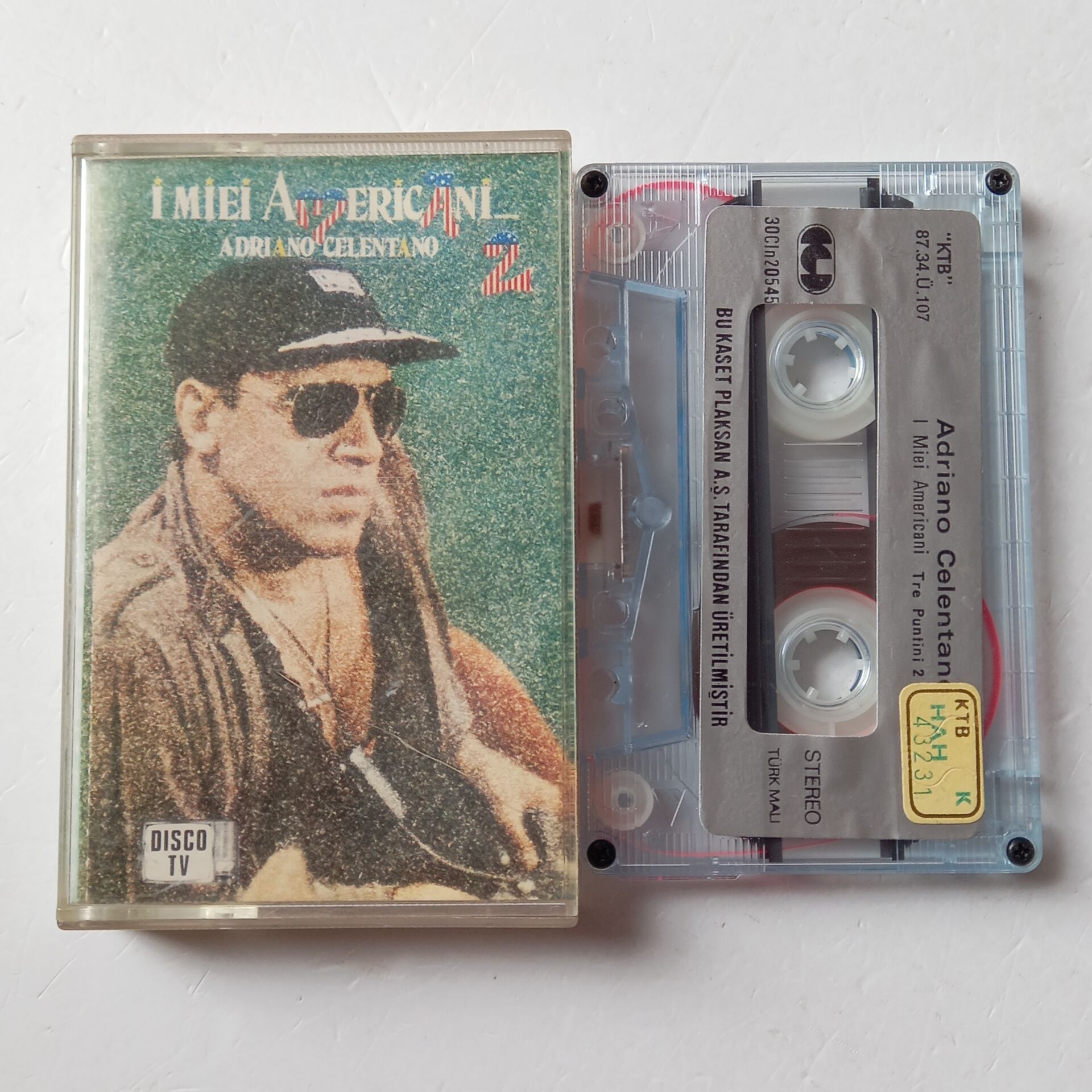 ADRIANO CELENTANO – I MIEI AMERICANI / TRE PUNTINI 2 (1987) - KASET 2.EL