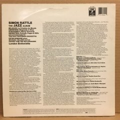 SIMON RATTLE THE JAZZ ALBUM MILHAUD GERSHWIN STRAVINSKY BERNSTEIN 2.EL PLAK