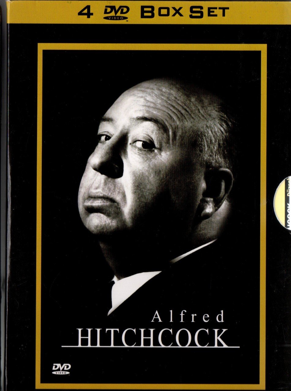 ALFRED HITCHCOCK (DÜZENBAZ-GENÇ VE MASUM-ZENGİN VE GARİP-KAPRİ AŞIKLARI) - 4DVD KUTU 2.EL