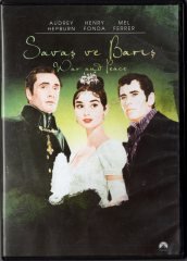 SAVAŞ VE BARIŞ - WAR AND PEACE - AUDREY HEPBURN - HENRY FONDA - MEL FERRER - KING VIDOR - DVD 2.EL (LEV TOLSTOY)