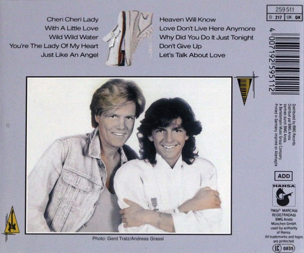 MODERN TALKING - LET'S TALK ABOUT LOVE / THE 2nd ALBUM (1985) - CD 2013 EDITION REISSUE / JEWEL CASE AMBALAJINDA SIFIR