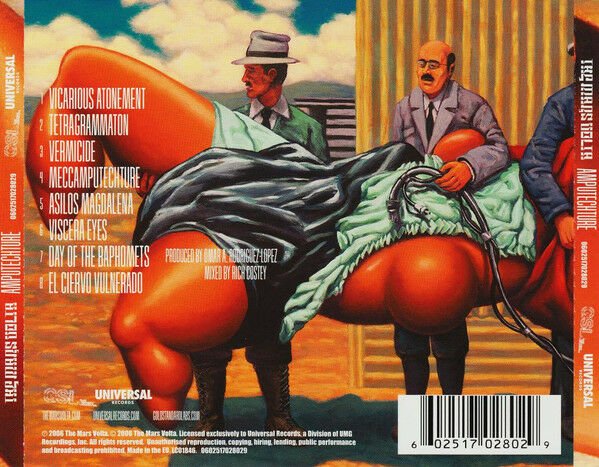 MARS VOLTA - AMPUTECHTURE (2006) -  CD AMBALAJINDA SIFIR