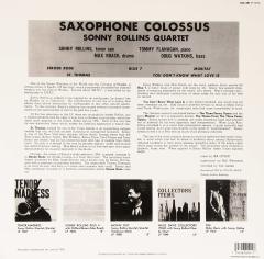 SONNY ROLLINS - SAXOPHONE COLOSSUS (1957) - LP 2011 EDITION SIFIR PLAK
