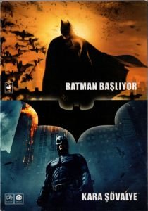 BATMAN BEGINS & THE DARK KNIGHT - CHRISTOPHER NOLAN - CHRISTIAN BALE - 2 DVD BOX SET 2.EL