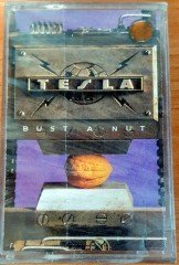TESLA - BUST A NUT (1994) RAKS CASSETTE MADE IN TURKEY ''NEW''