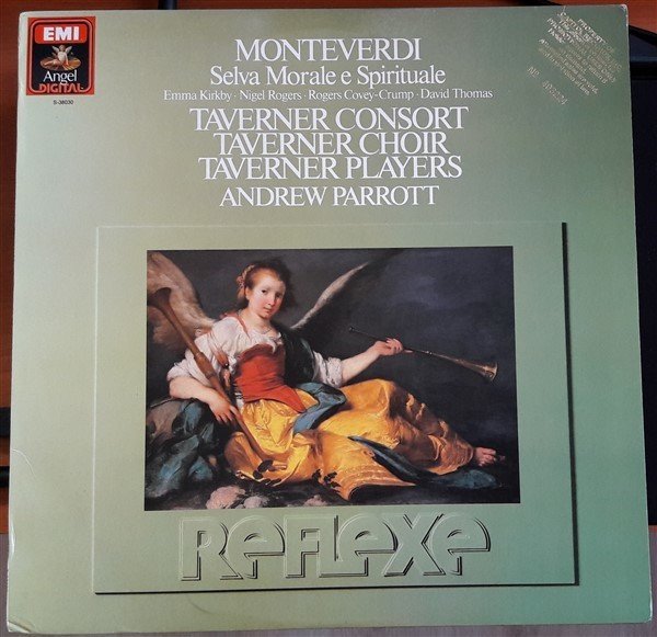 MONTEVERDI: SELVA MORAL E SPIRITUALE, TAVERNER CONSORT, ANDREW PARROTT - LP 2.EL