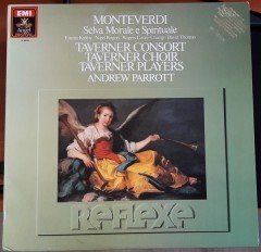 MONTEVERDI: SELVA MORAL E SPIRITUALE, TAVERNER CONSORT, ANDREW PARROTT - LP 2.EL