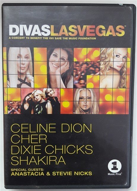 DIVAS LAS VEGAS - CELINE DION, CHER, DIXIE CHICKS, SHAKIRA - DVD 2.EL
